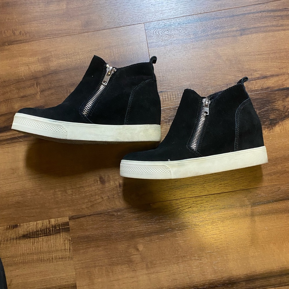 Black ankle boots